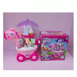 ماشین برقی آب نبات بستنی فروشی مدل زرافه Candy Ice Cream Car -اسباب بازی